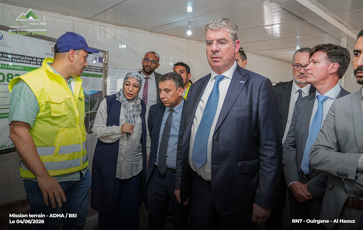 ADHA-BEI : Une mission de terrain à Al Haouz pour constater l’avancement des projets de reconstruction et de réhabilitation — 3